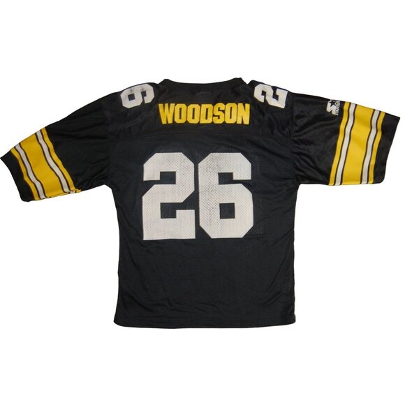 Vintage 1995 Rod Woodson Pittsburgh Steelers Starter Jersey #26 Men's Size 48 - Picture 1 of 12